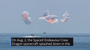 A Safe Splashdown for an Historic Test Flight on This Week @NASA August 7, 2020